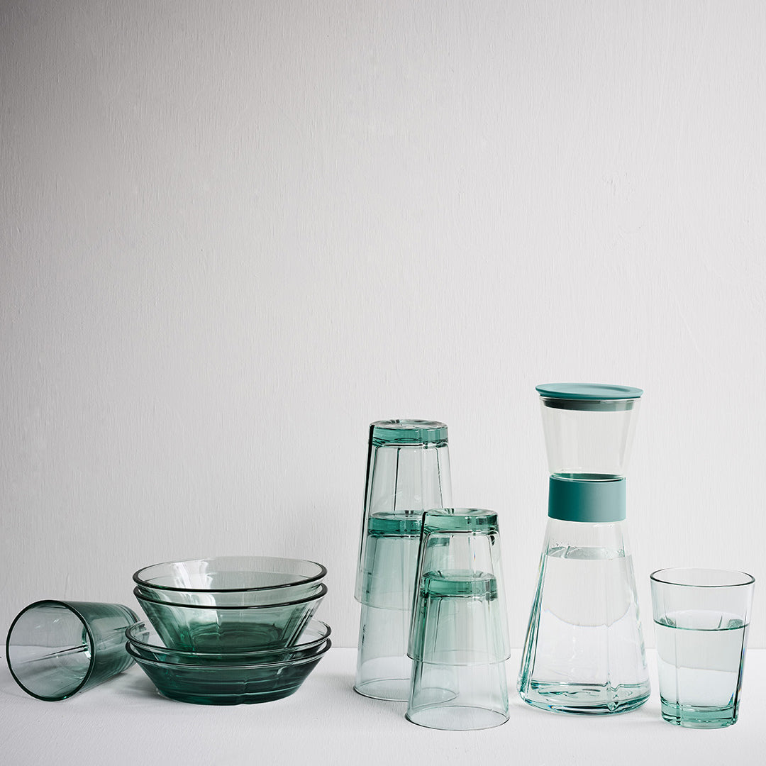 Rosendahl Grand Cru Recycled skleněné dezertní talíře 16 cm, clear green, 2 ks, 25370