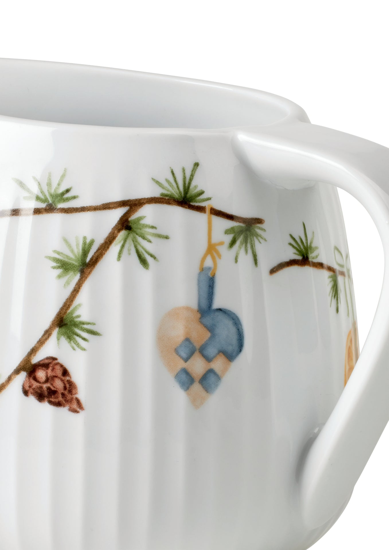 Kähler Hammershoi Christmas porcelánový omáčník 660 ml, white, 693266