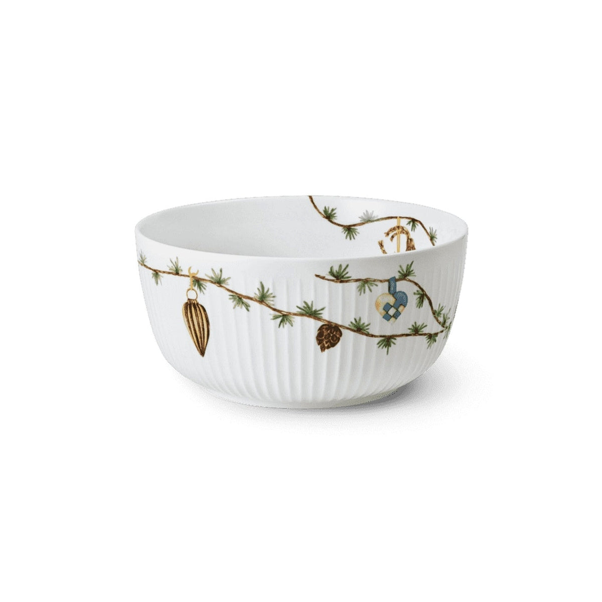 Kähler Hammershoi Christmas porcelánová mísa 21 cm, white, 693255