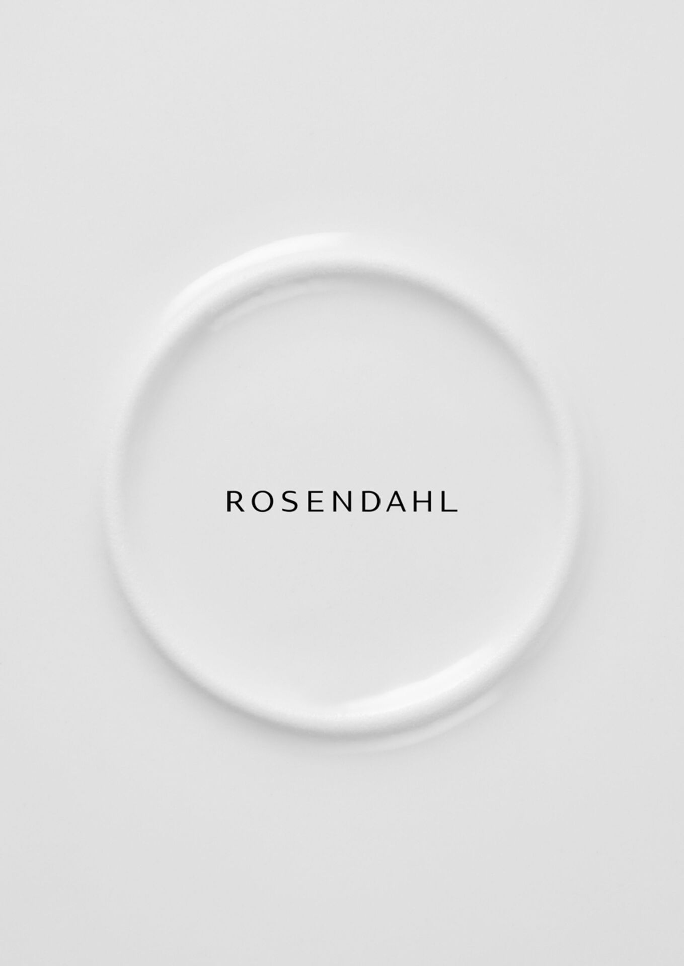 Rosendahl Grand Cru Essentials porcelánové talíře 25 cm, white, 4 ks, 20431