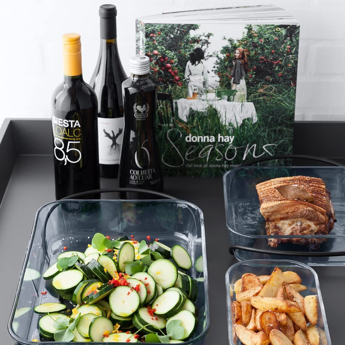 Rosendahl Grand Cru sklenená zapekacia misa 38 x 25 cm, clear, 25603