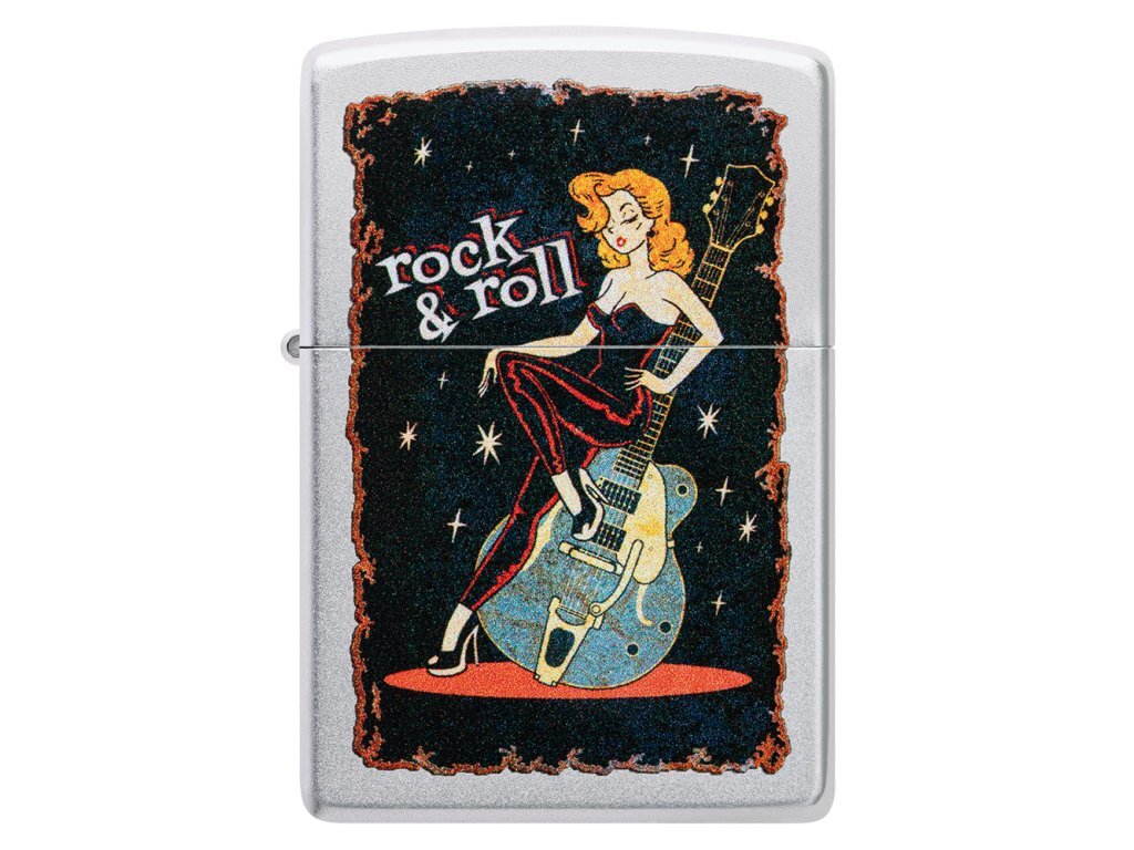 Zippo Lighter 20978 Cool Chick Design