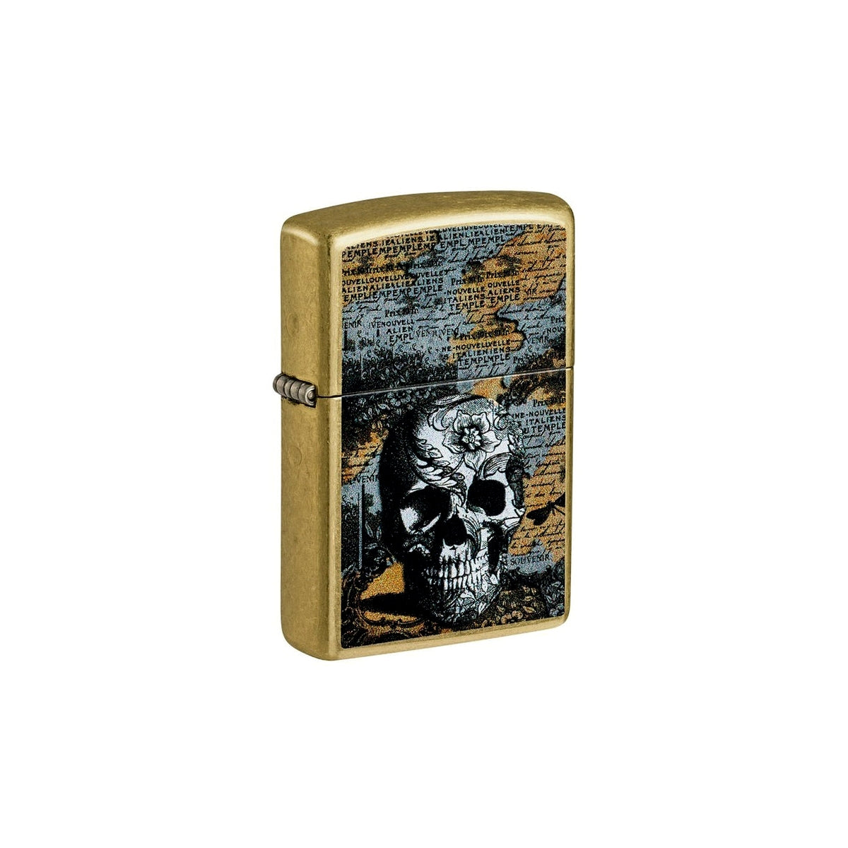 Zapalovač Zippo 23075 Floral Skull Design