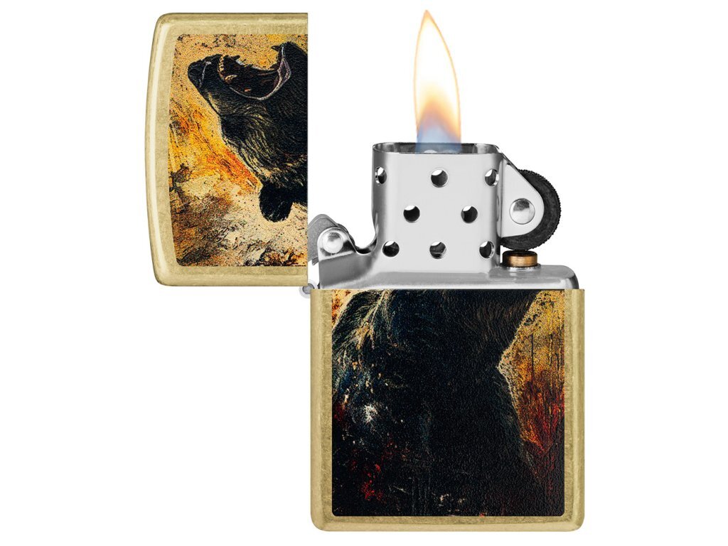 Zapalovač Zippo 23076 Grizzly Roar Design