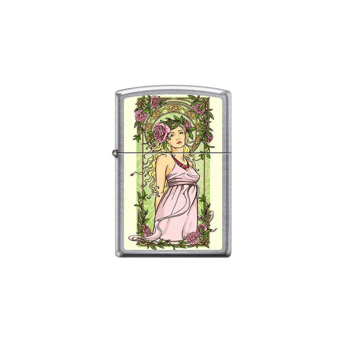 Zapalovač Zippo 25972 Nouveau Floral Woman
