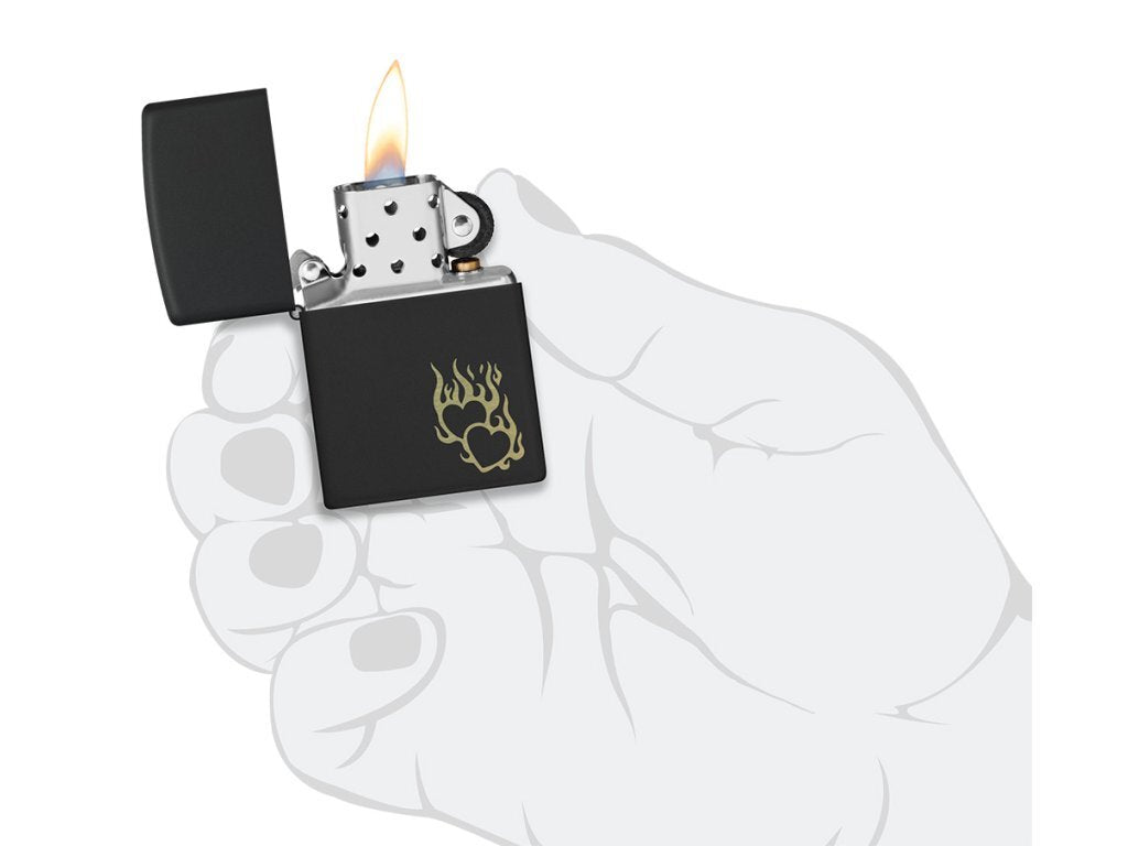 Zapalovač Zippo 66072 Fire Heart Design