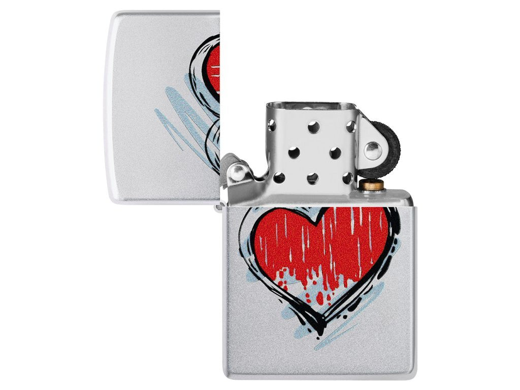 Zippo 20795 Heart Design