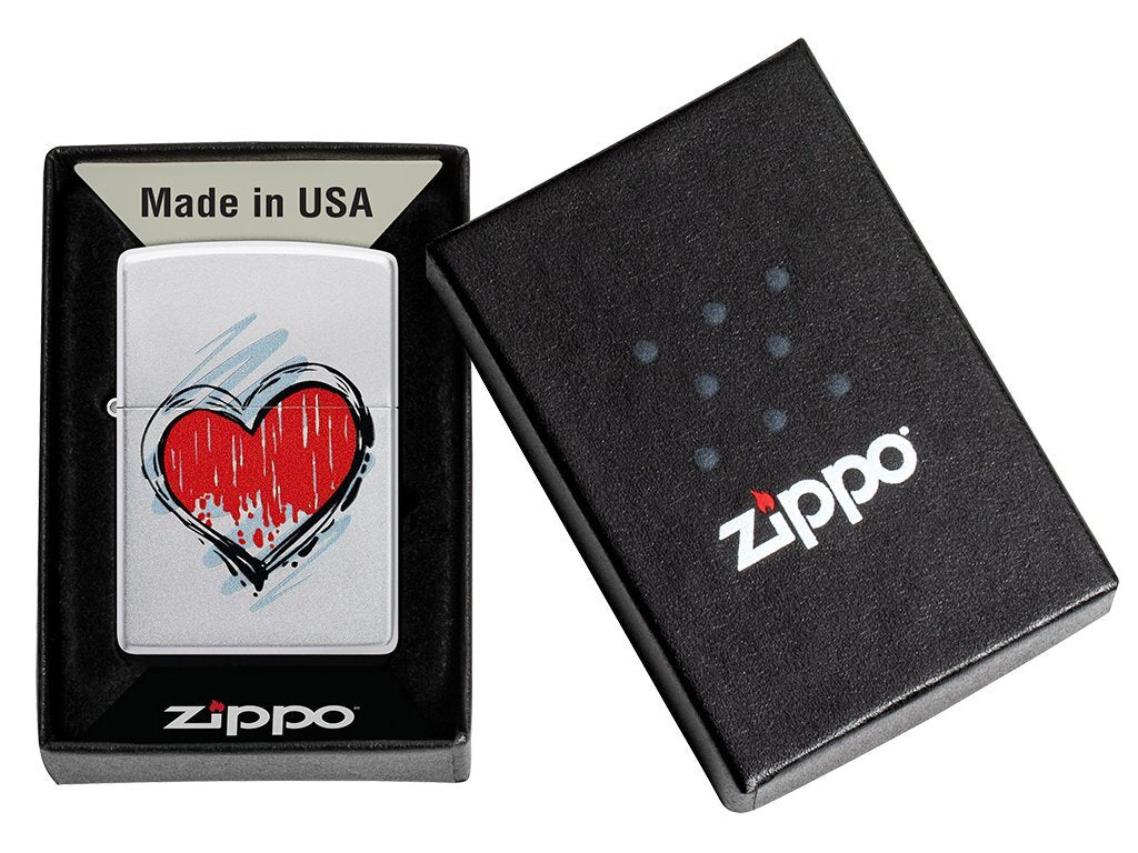 Zippo 20795 Heart Design