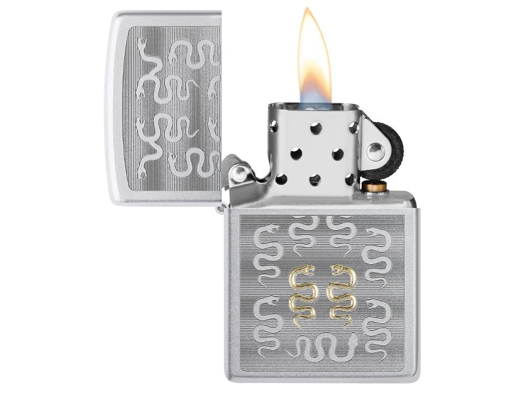 Zippo 20797 Snake Pattern Design