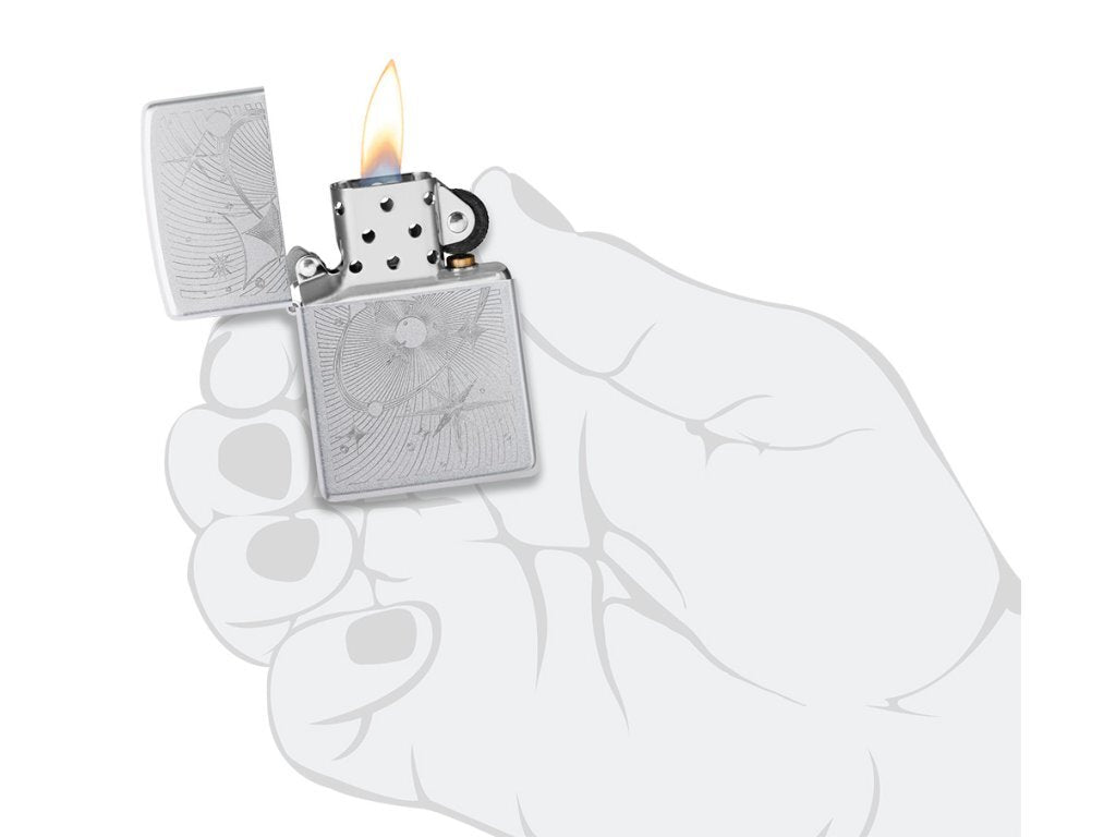 Zippo 20798 Atomic Cosmos Design
