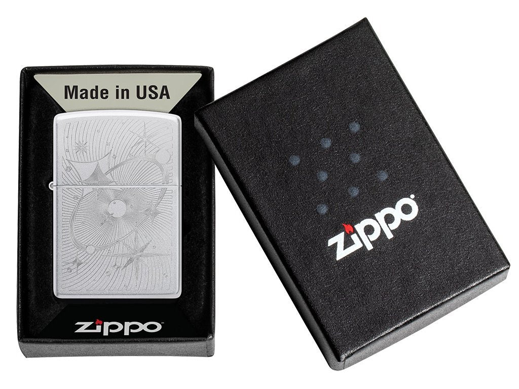 Zippo 20798 Atomic Cosmos Design