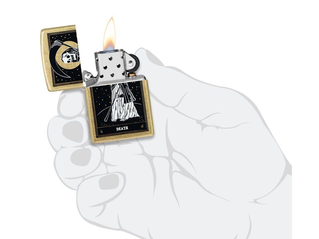 Zapalovač Zippo 23081 Death Card Design