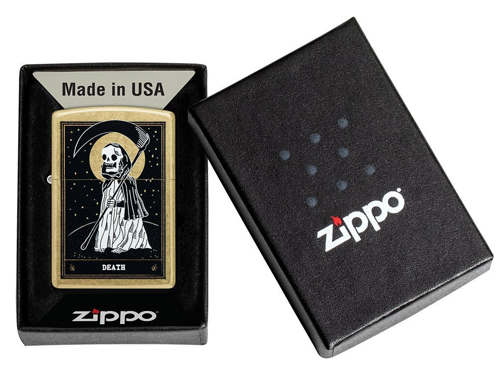 Zapalovač Zippo 23081 Death Card Design
