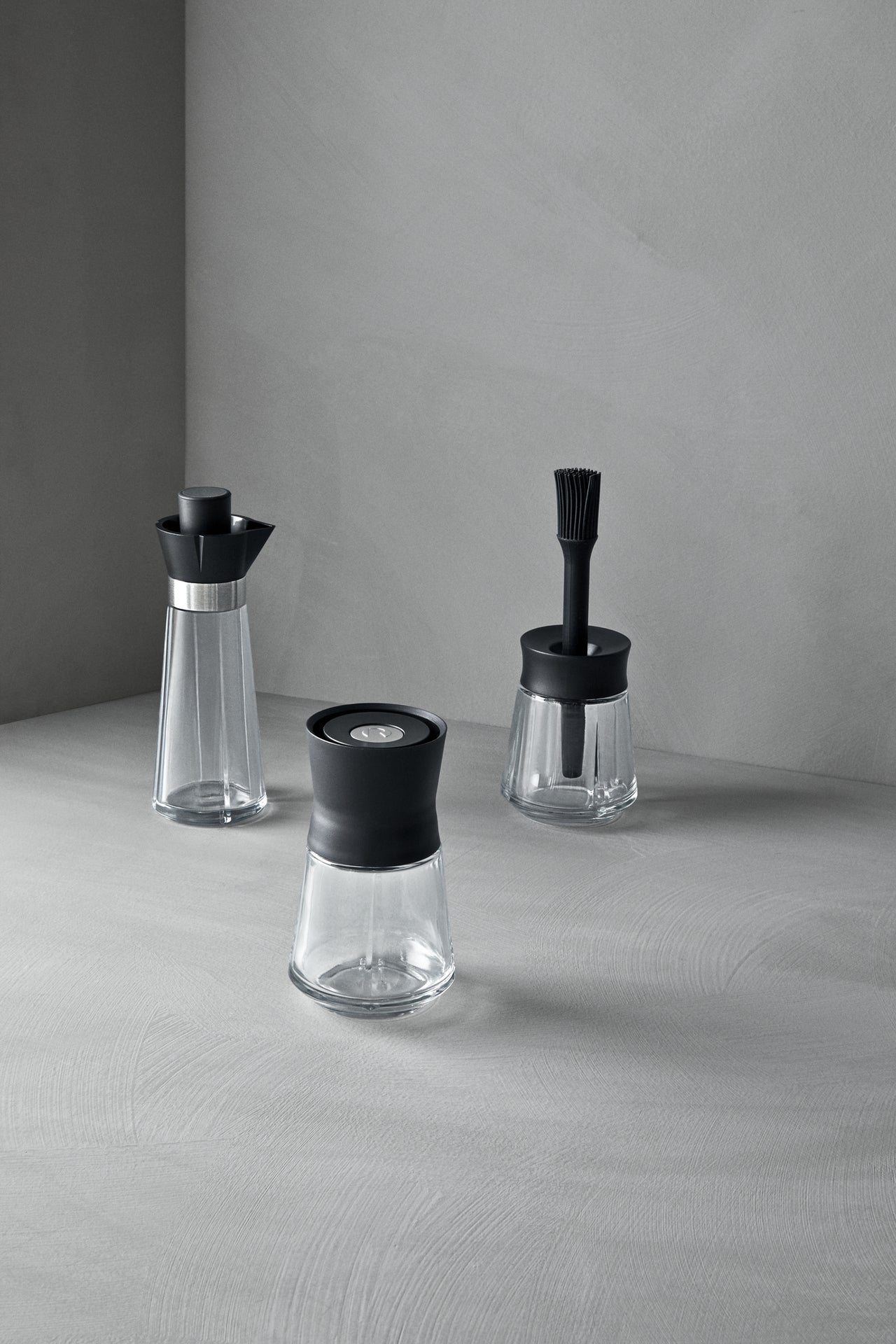 Rosendahl Grand Cru skleněná dóza na olej a ocet 0,25 l, black, 25510