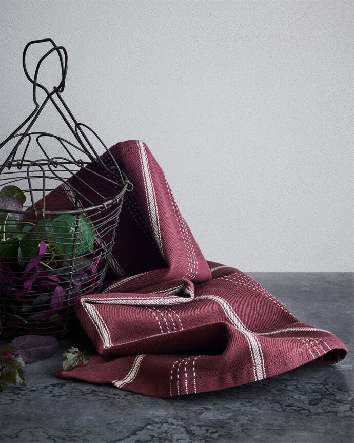 Rosendahl Beta kuchyňská utěrka 50x70 cm, red burgundy, 21412