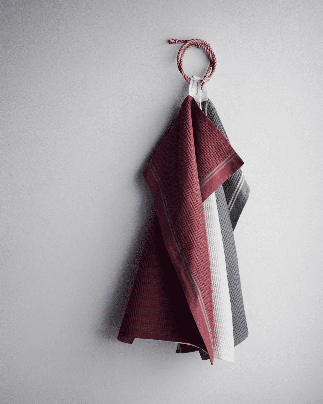Rosendahl Alpha kuchyňská utěrka 50x70 cm, red burgundy, 21402