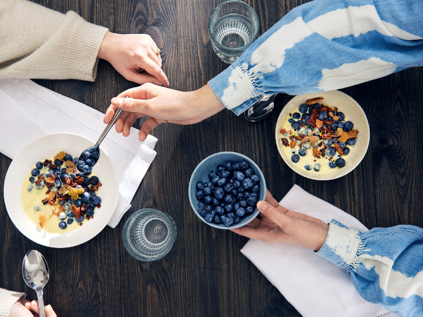 Rosendahl Grand Cru Sense kameninová miska 15,5 cm, blue, 20721