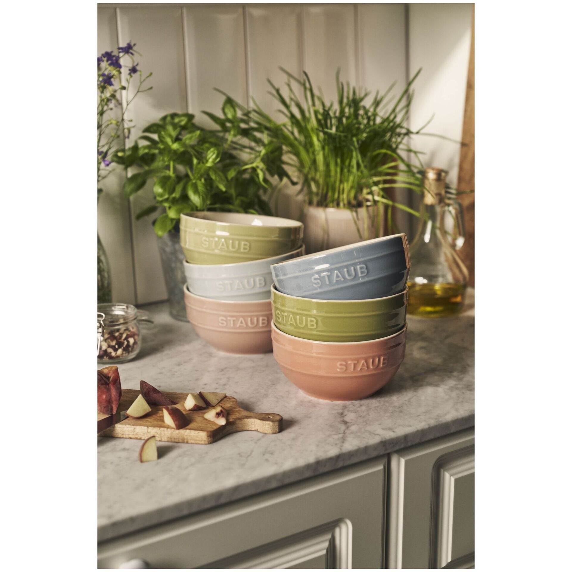 Staub set of 6 ceramic bowls 14 cm/0.7 l, macaron, 1029319