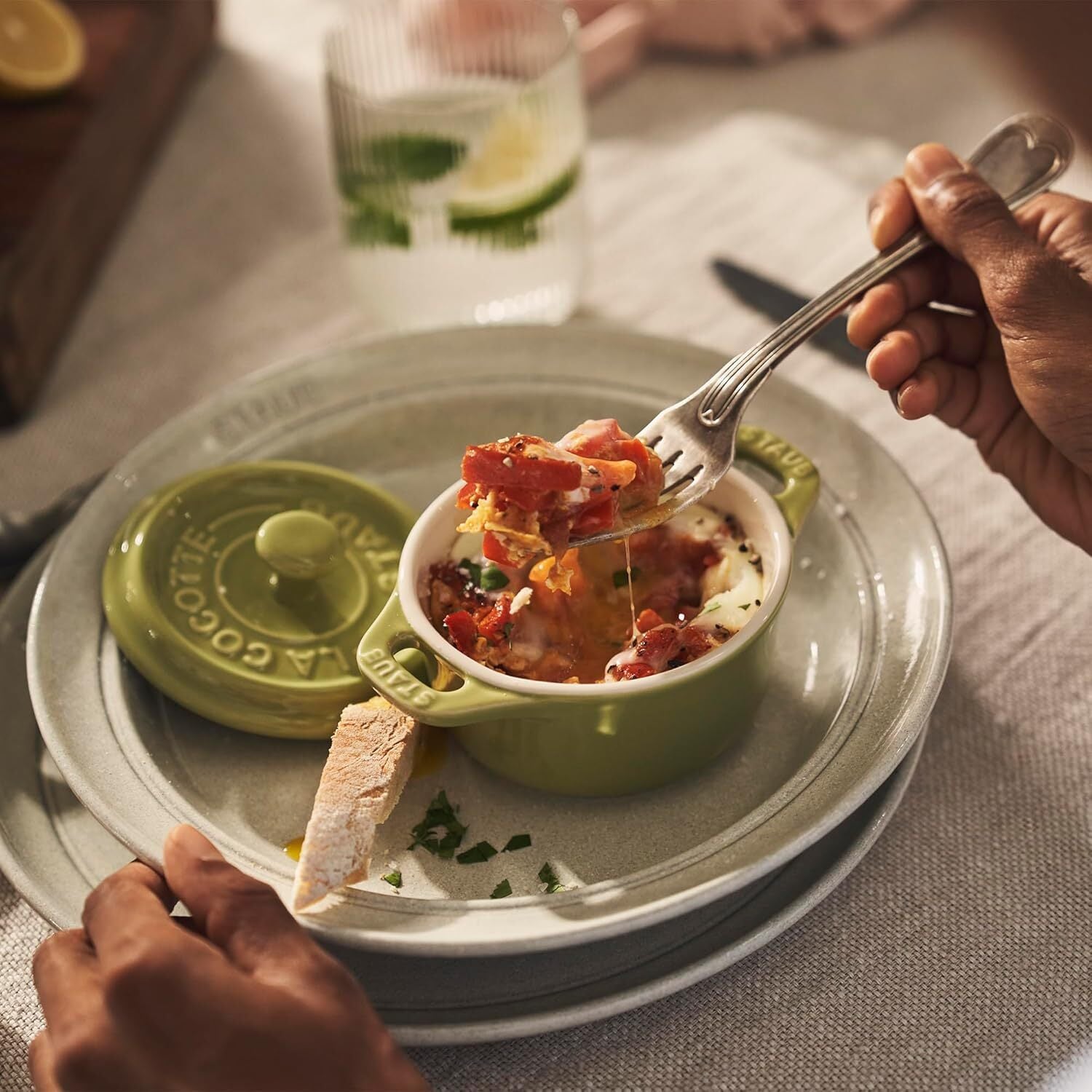 Staub sada 6 keramických foriem Mini Cocotte, macaron, 1029320