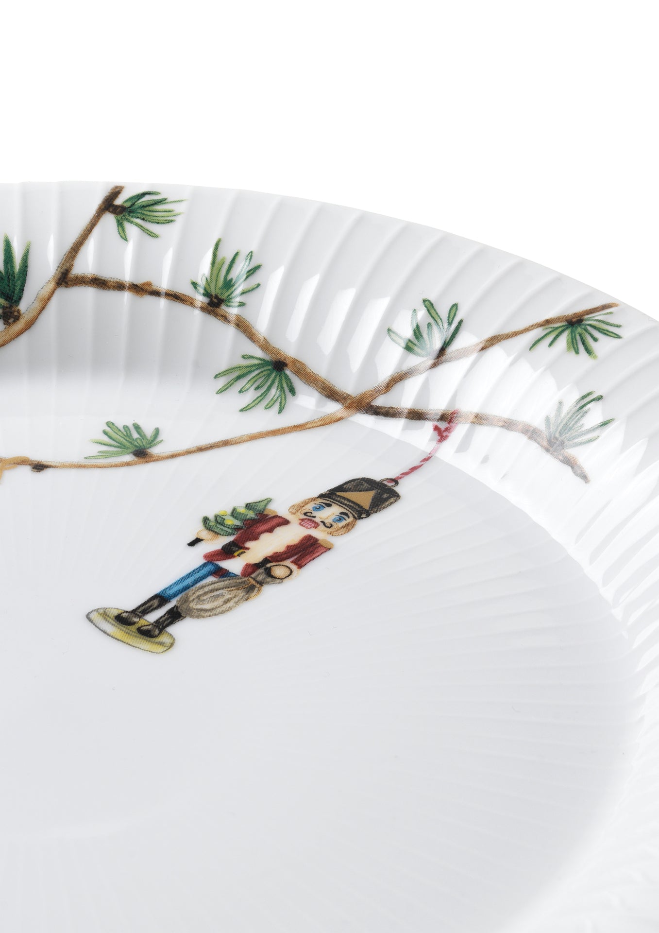 Kähler Hammershoi Christmas porcelánový talíř 27 cm, white, 693205