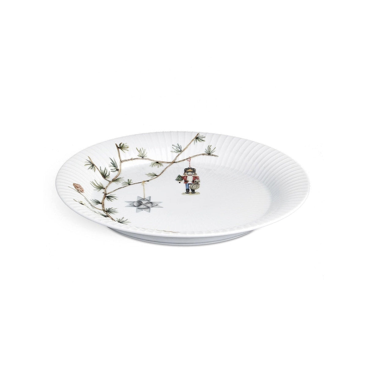 Kähler Hammershoi Christmas porcelánový talíř 27 cm, white, 693205