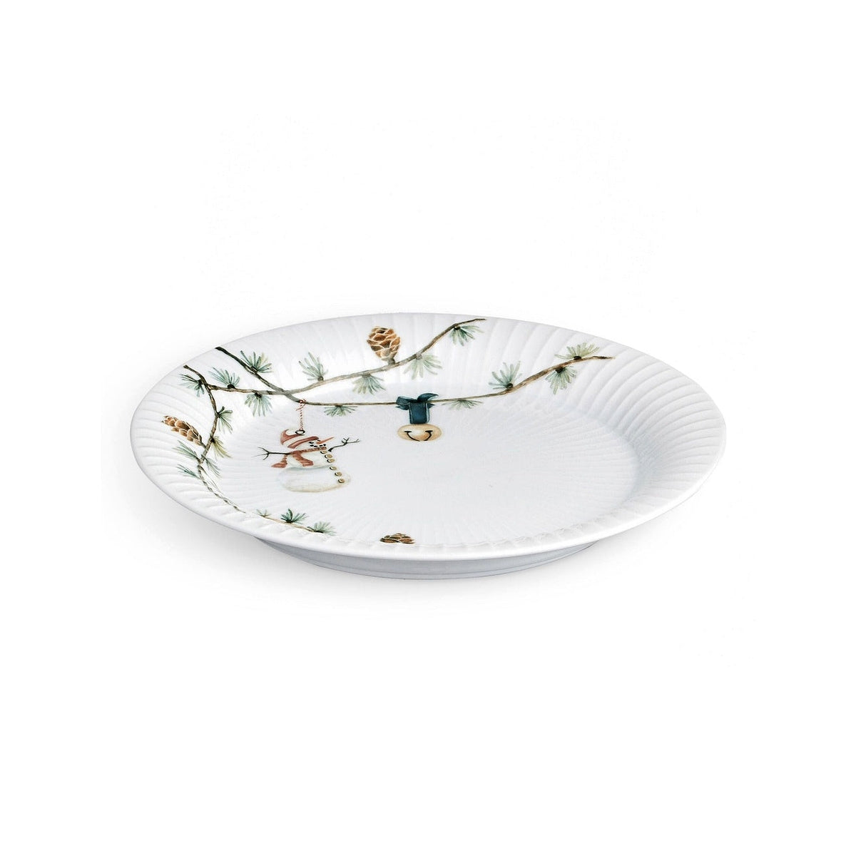 Kähler Hammershoi Christmas porcelánový talíř 22 cm, white, 693204