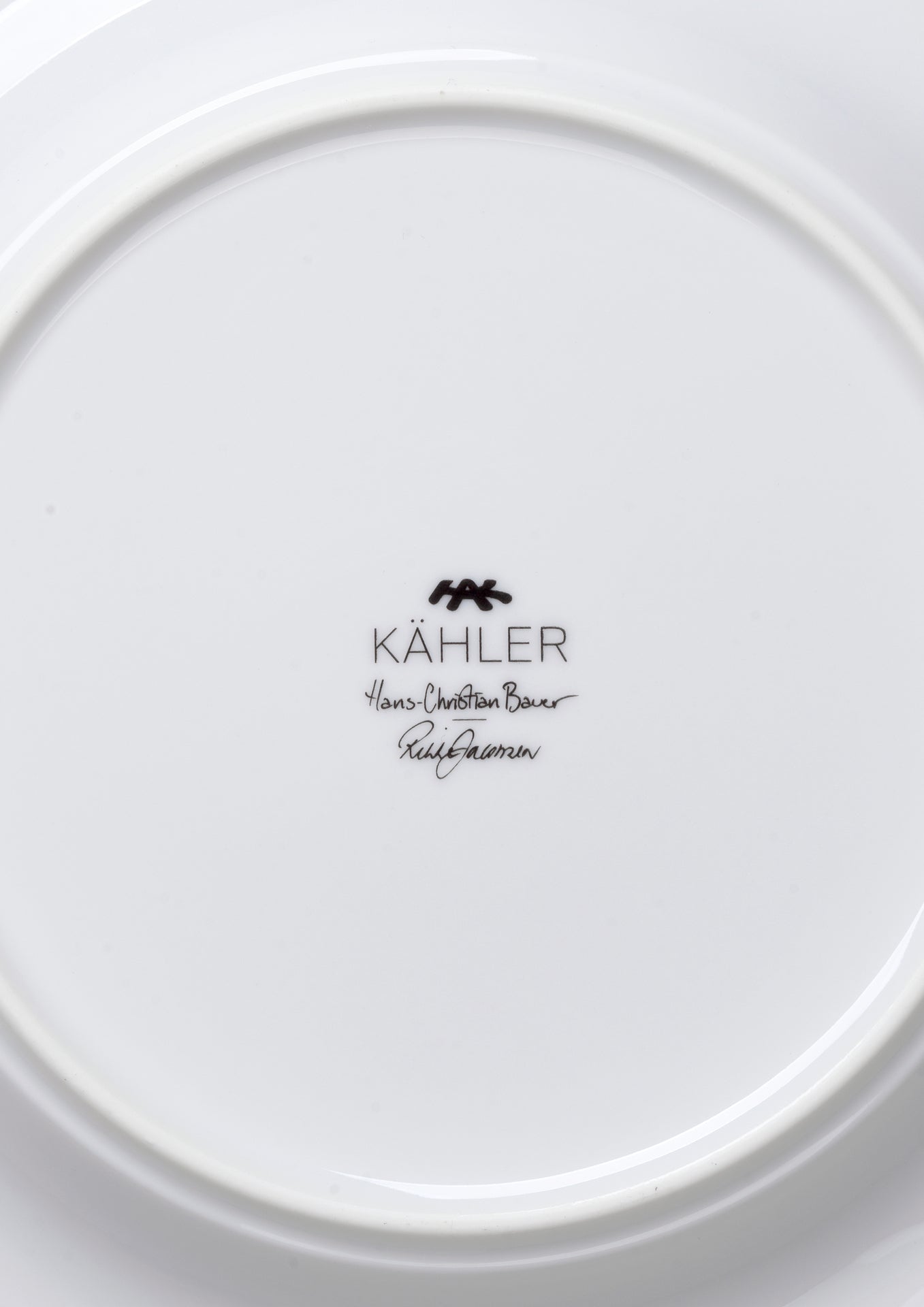 Kähler Hammershoi Christmas porcelánový talíř 19 cm, white, 693202
