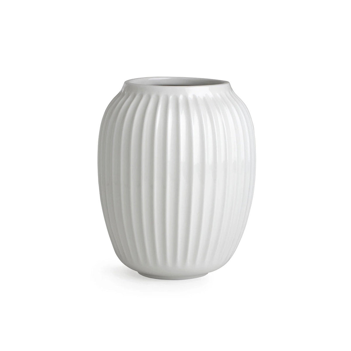 Kähler Hammershøi keramická váza 21 cm, white, 692362