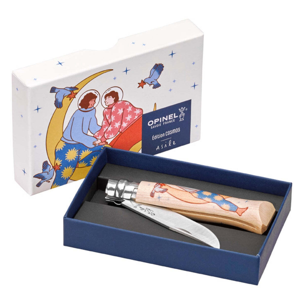 Opinel Cosmos Asile N°08 zavírací nůž 8,5 cm, 003235