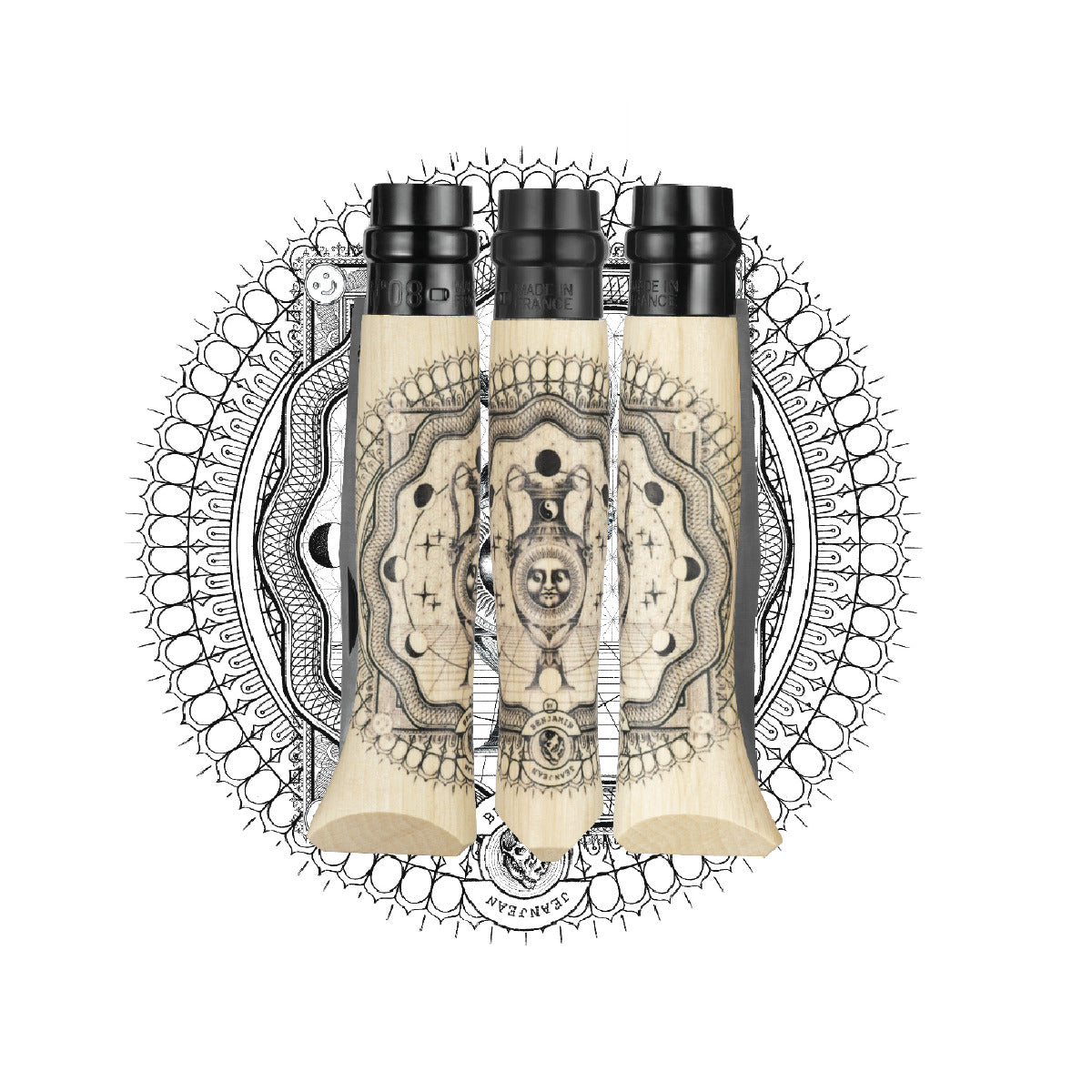 Opinel Cosmos Benjamin Jeanjean N°08 zavírací nůž 8,5 cm, 003236