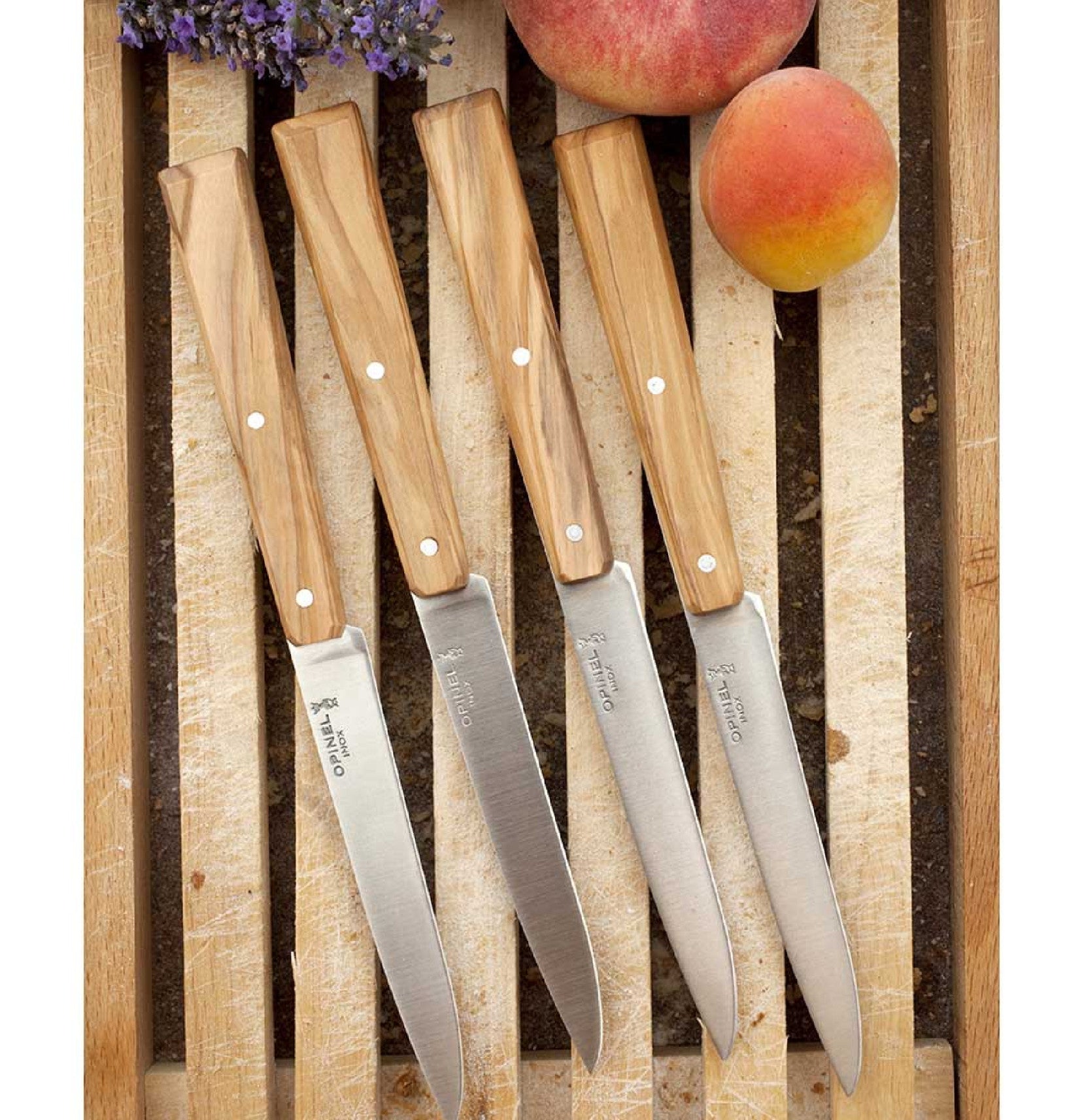 Opinel Bon Appetit South N°125 sada příborových nožů, 4 ks, 001515