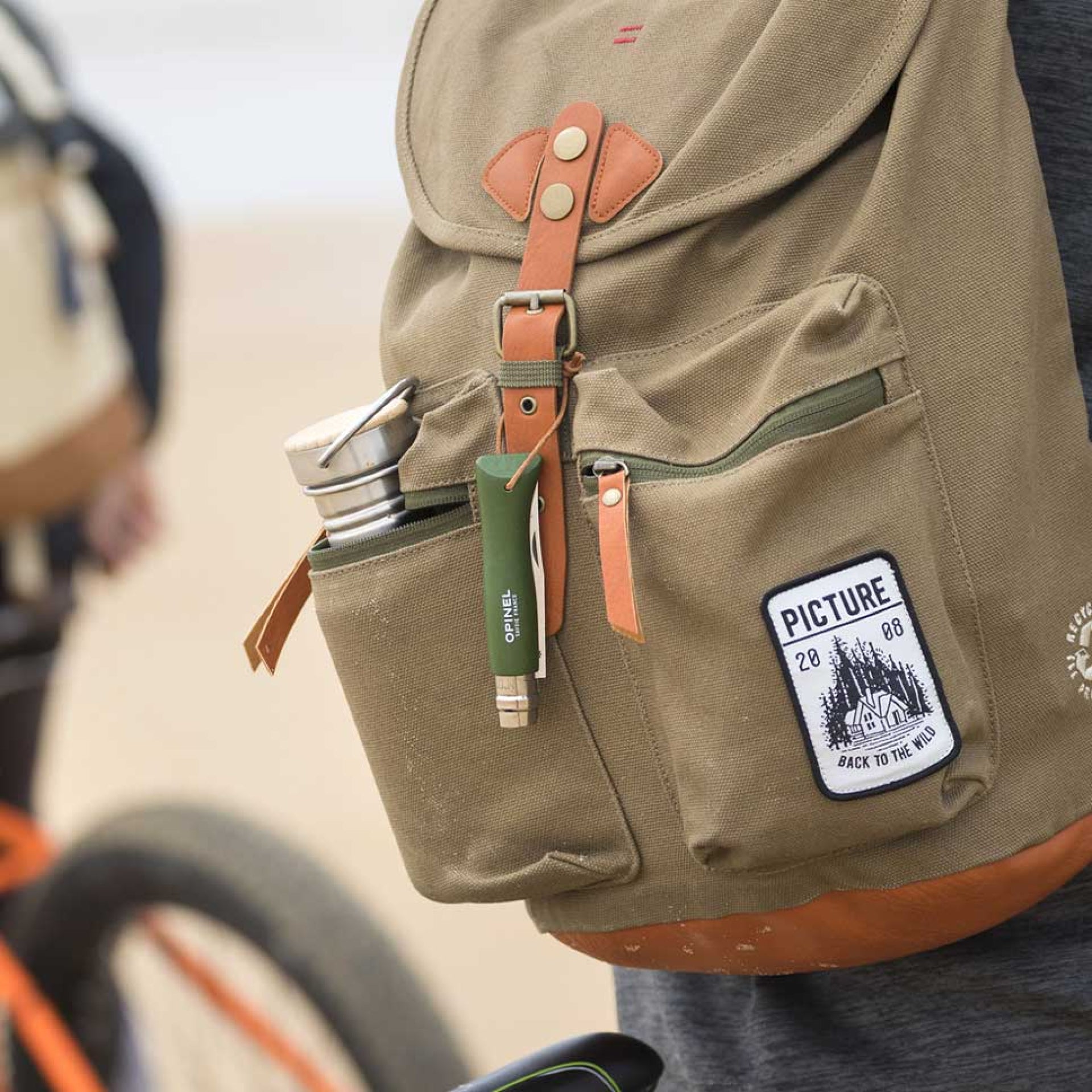 Opinel Colorama N°08 zavírací nůž 8,5 cm, zelená, 001703