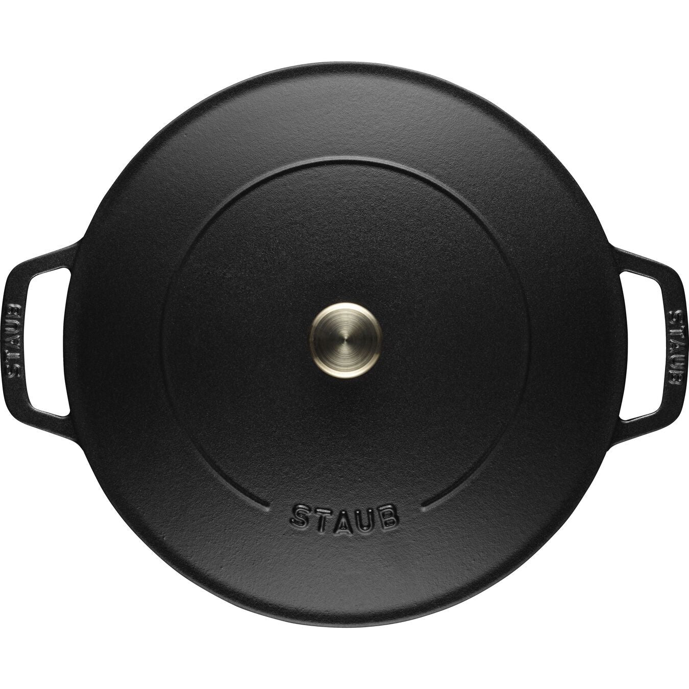 Staub Chistera kastrol s poklicí 24 cm/2,4 l černý, 12612425