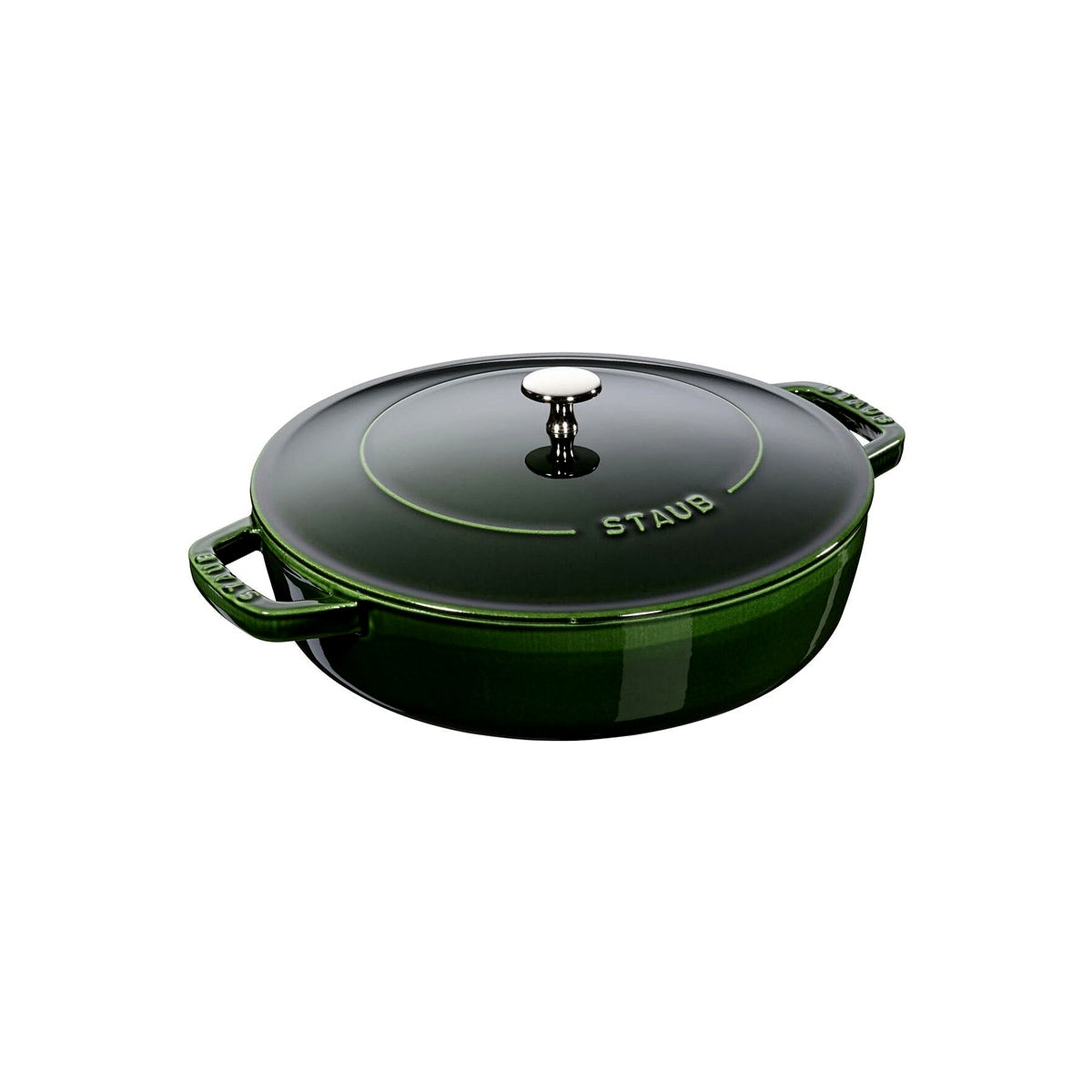 Staub Chistera kastrol s poklicí 24 cm/2,4 l bazalková, 12612485