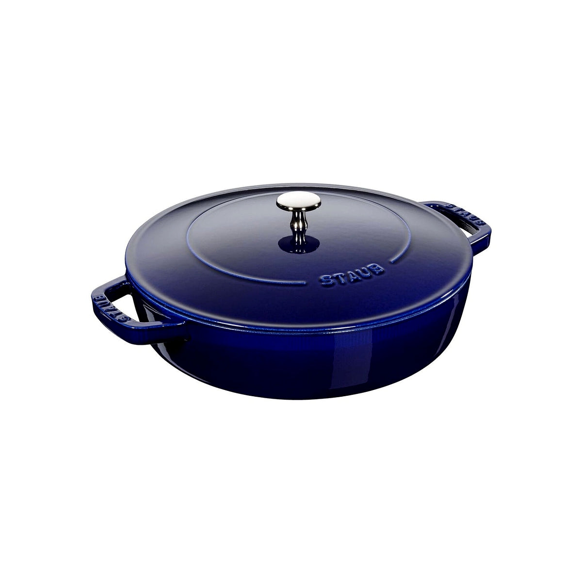 Staub Chistera kastrol s poklicí 28 cm/3,7 l tmavě modrá, 12612891