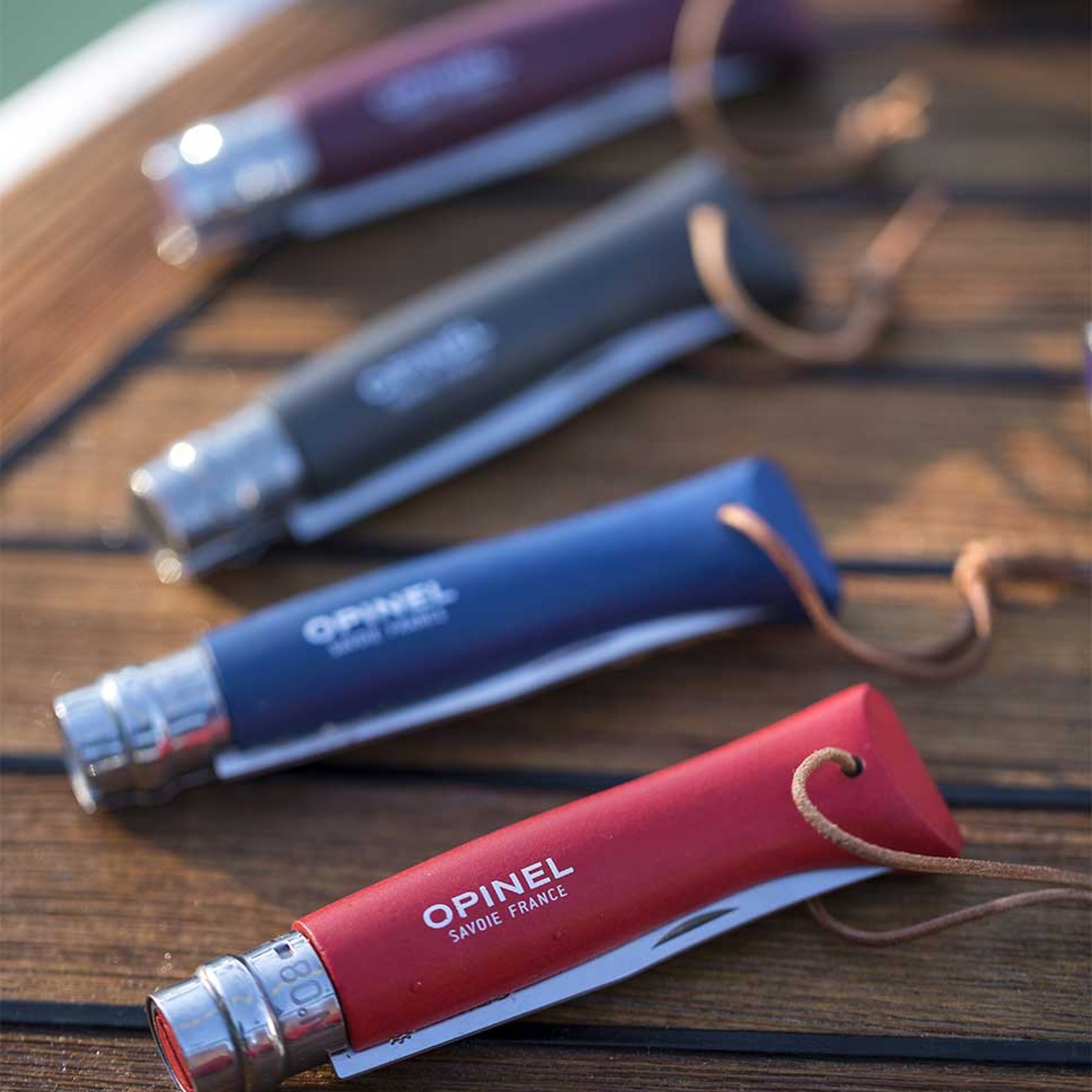 Opinel Colorama N°08 zavírací nůž 8,5 cm, červená, 001705