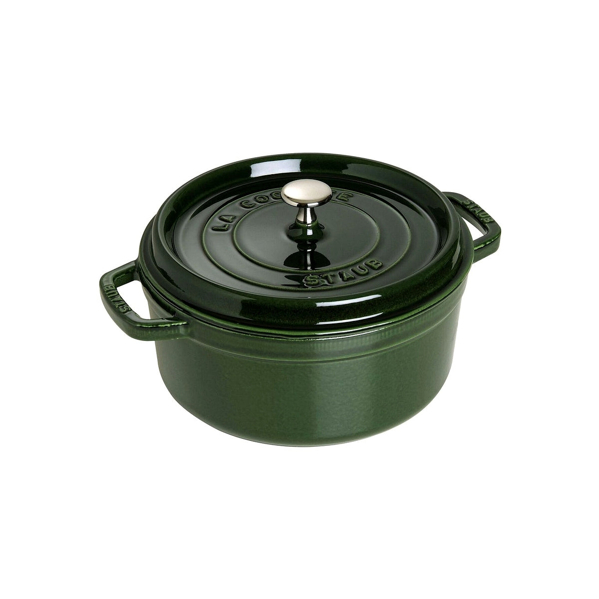 Staub Cocotte hrniec, okrúhly 24 cm/3,8 l bazalka