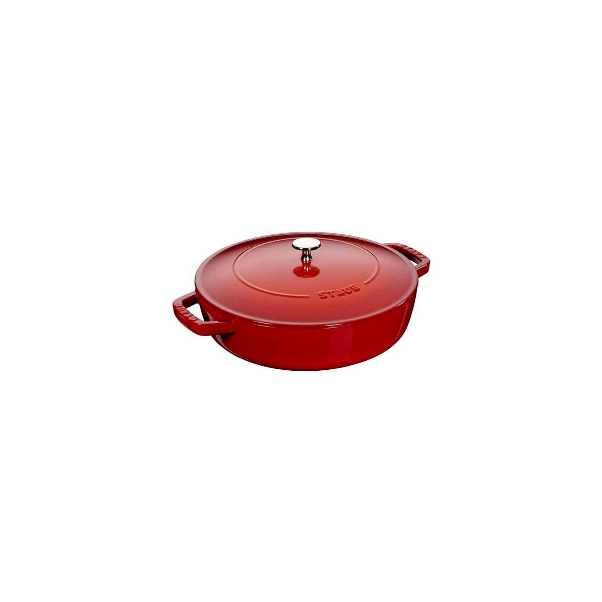 Staub Chistera kastrol s poklicí 28 cm/3,7 l višňová, 12612806
