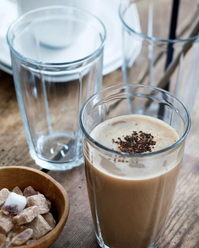 Sklenice na kávu a čaj