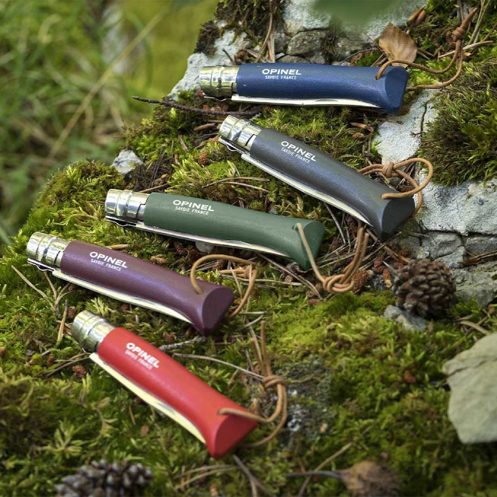 Opinel Colorama N°08 zavírací nůž 8,5 cm, modrá, 002212