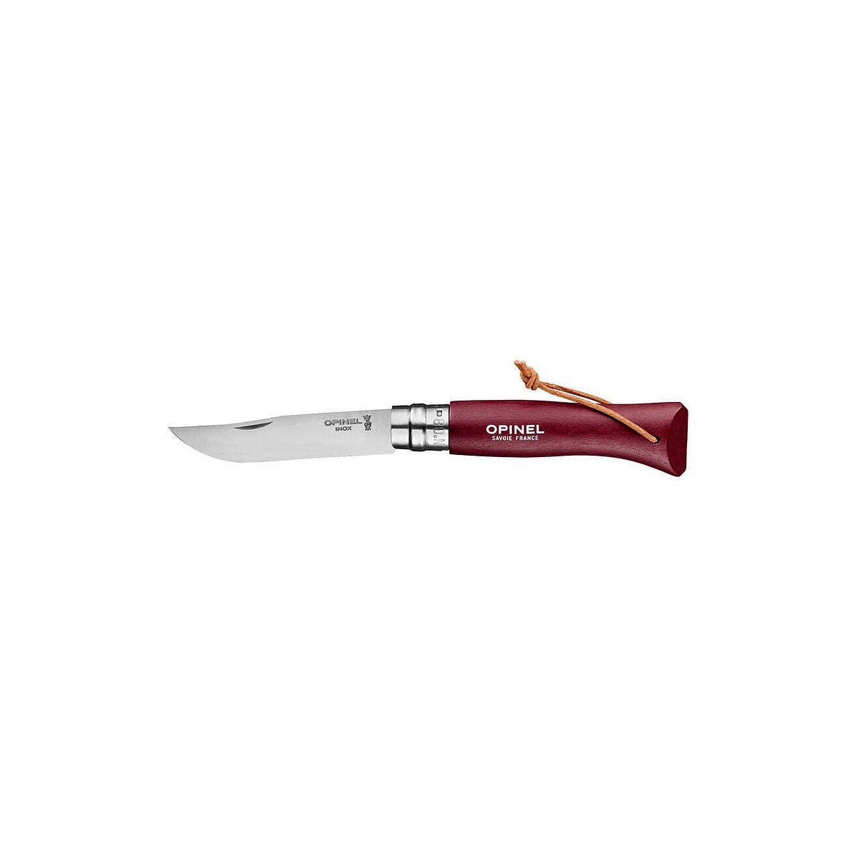 Opinel Colorama N°08 zavírací nůž 8,5 cm, vínově červená, 002213