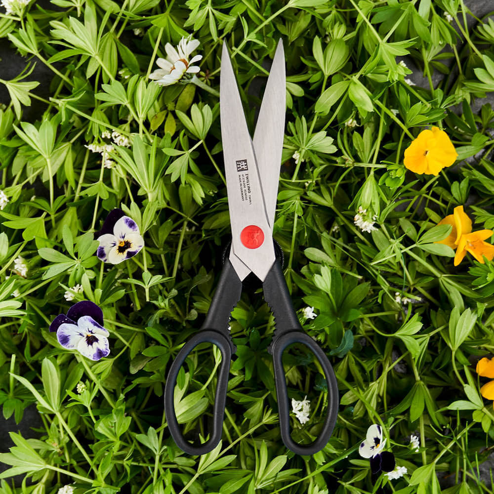 Zwilling TWIN L univerzální nůžky 23 cm, černé,  41374-000