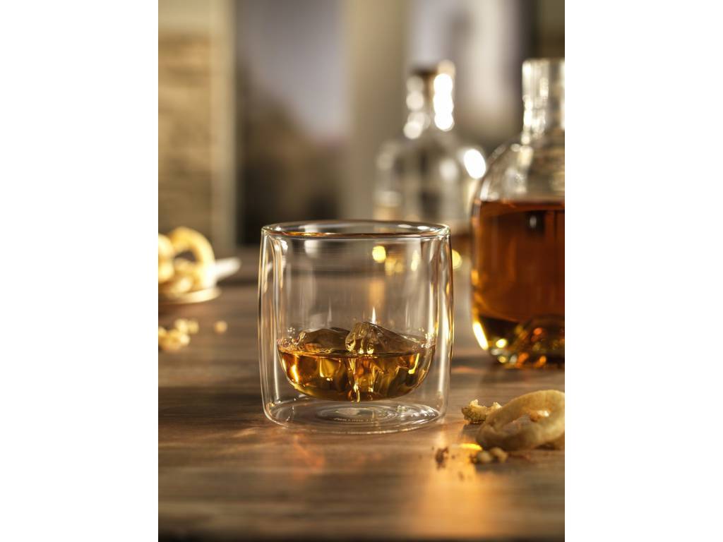 Zwilling Sorrento dvoustěnná sklenice na Whisky, 2 ks, 266 ml, 39500-215
