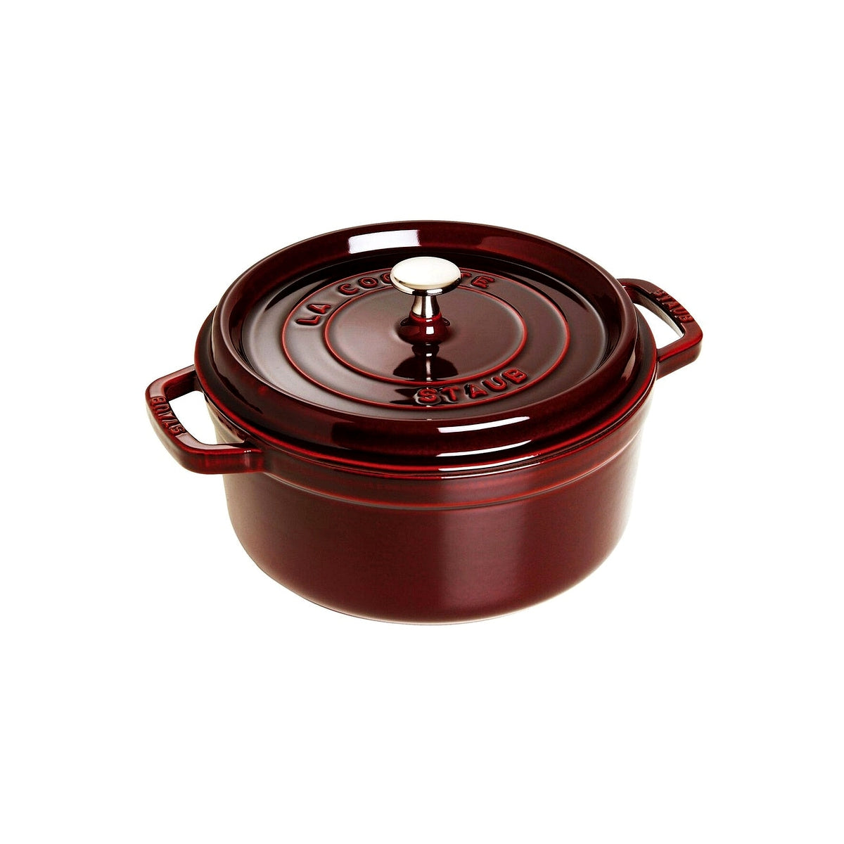 Staub Cocotte hrnec kulatý 26 cm/5,2 l grenadina, 1102687