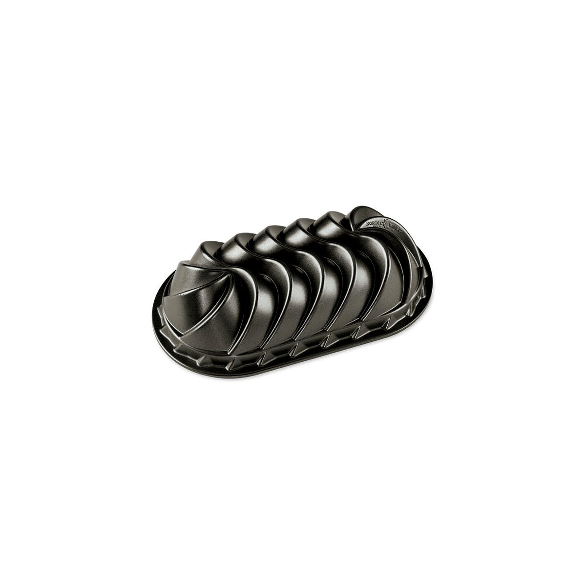 Nordic Ware forma na biskupský chlebíček Heritage, 6 cup grafitová, 90377