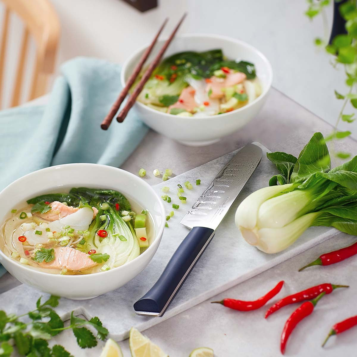 Opinel Intempora Santoku knife 17 cm, 002219