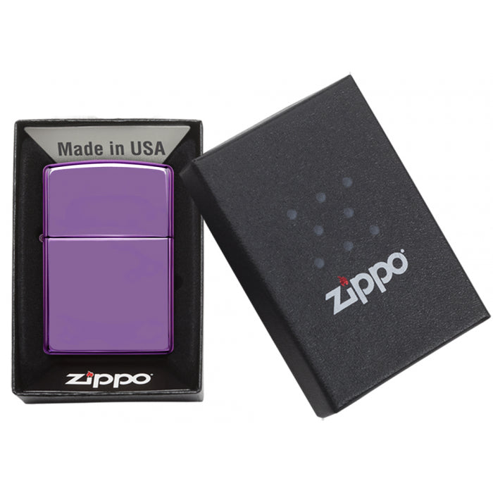 Zippo Lighter 26001 High Polish Purple