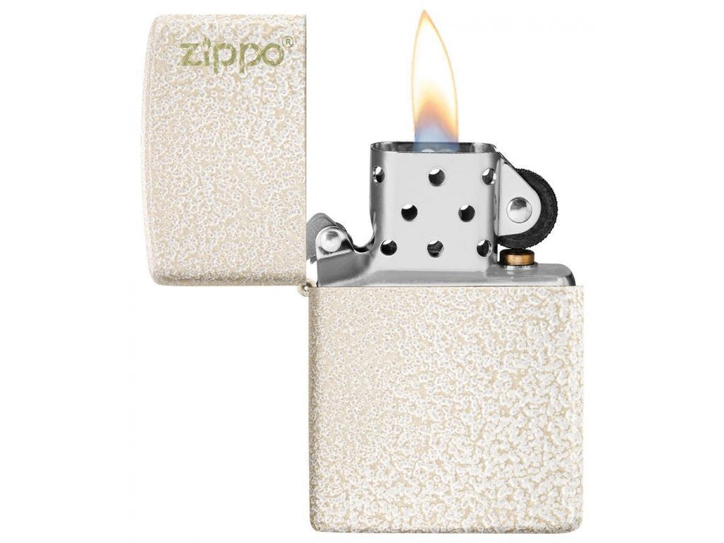 Zippo 26906 Mercury Glass Zippo Logo