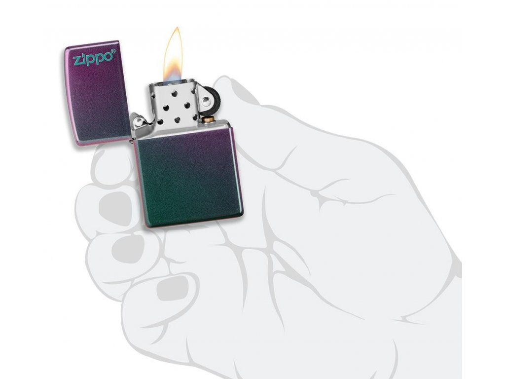 Zapalovač Zippo 26910 Iridescent Zippo Logo