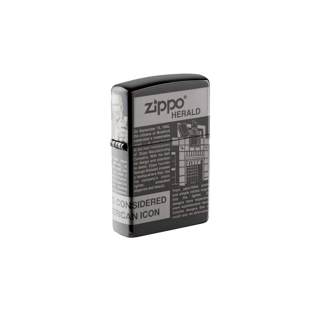 Zapalovač Zippo 25528 Zippo Newsprint Design